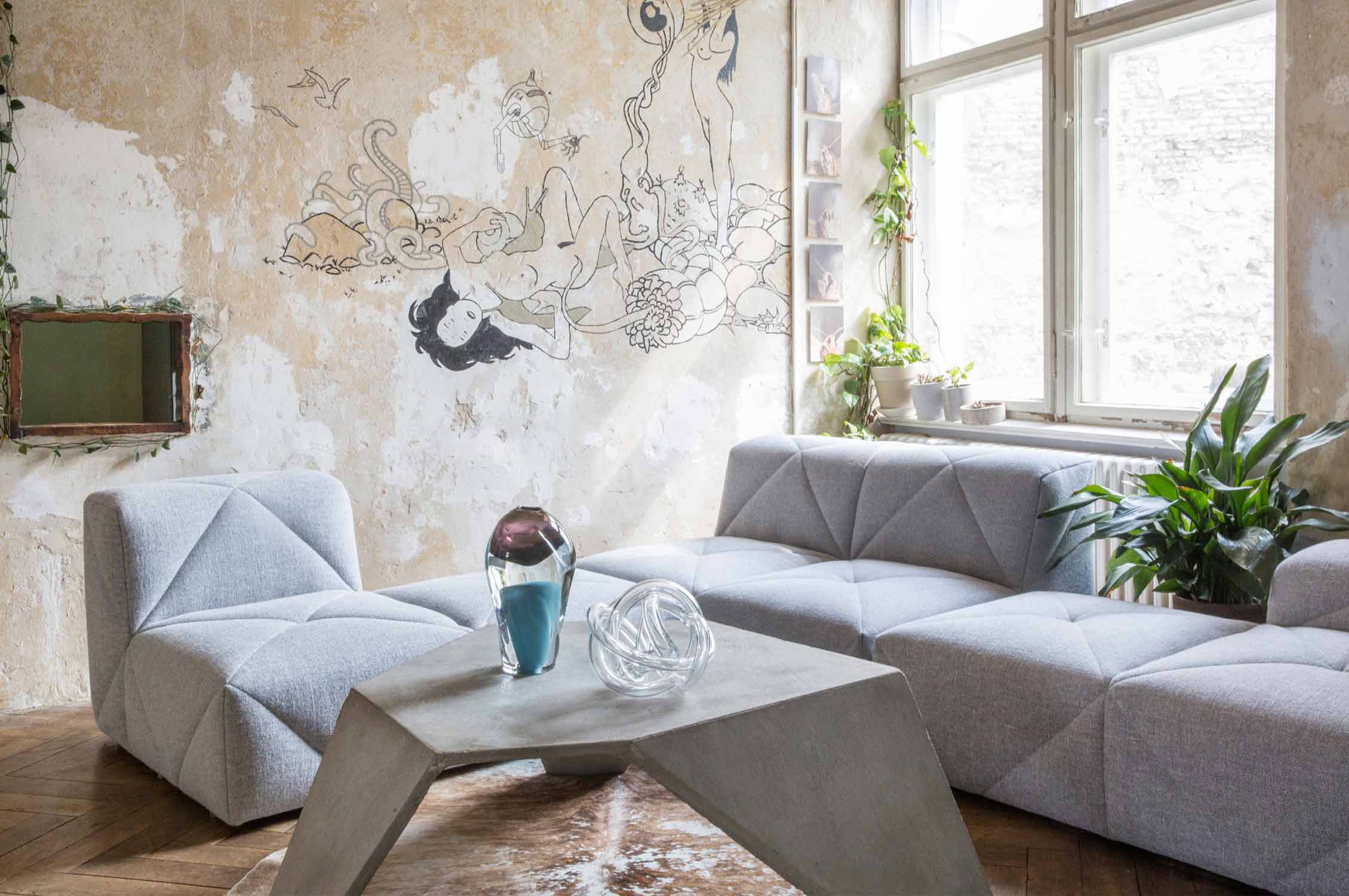 Caterina´s apartment Berlin Neukölln, flat, apartment, colors, cozy home, Interior Design Wohnung, Living, Interieur, Ausstattung, Style, Pop Colors, Strong Colors, Starke Farben