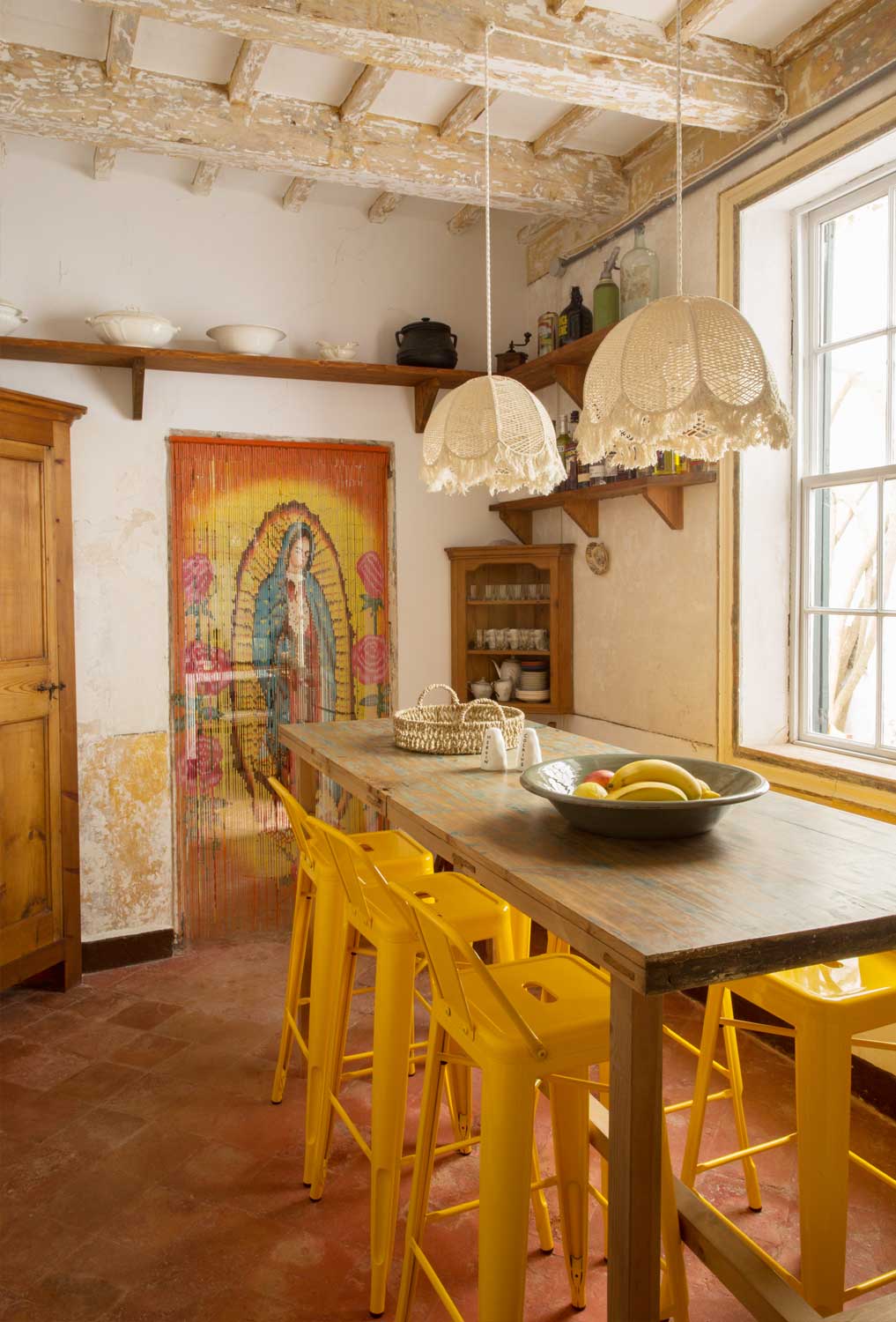 Interior Design, Interieur, Ausstattung, Living, Wohnen, Style, cozy home, mediterranean, mediterran, colors, Strong Colors, Starke Farben, Menorca City Domicile, Mahon, Mao