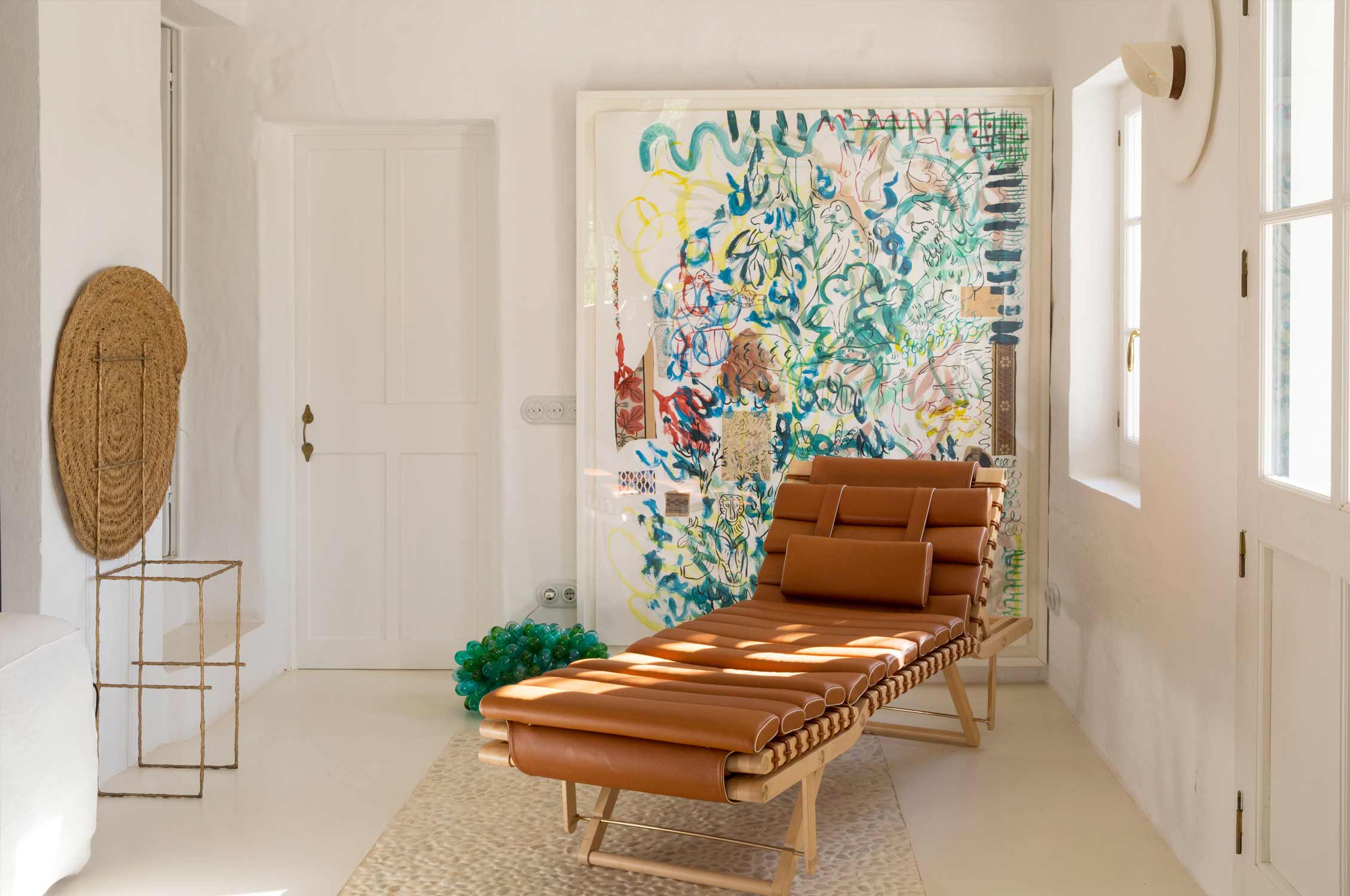 Interior Design, Interieur, Ausstattung, Living, Wohnen, Style, cozy home, mediterranean, mediterran, colors, Strong Colors, Starke Farben, Menorca City Domicile, Mahon, Mao