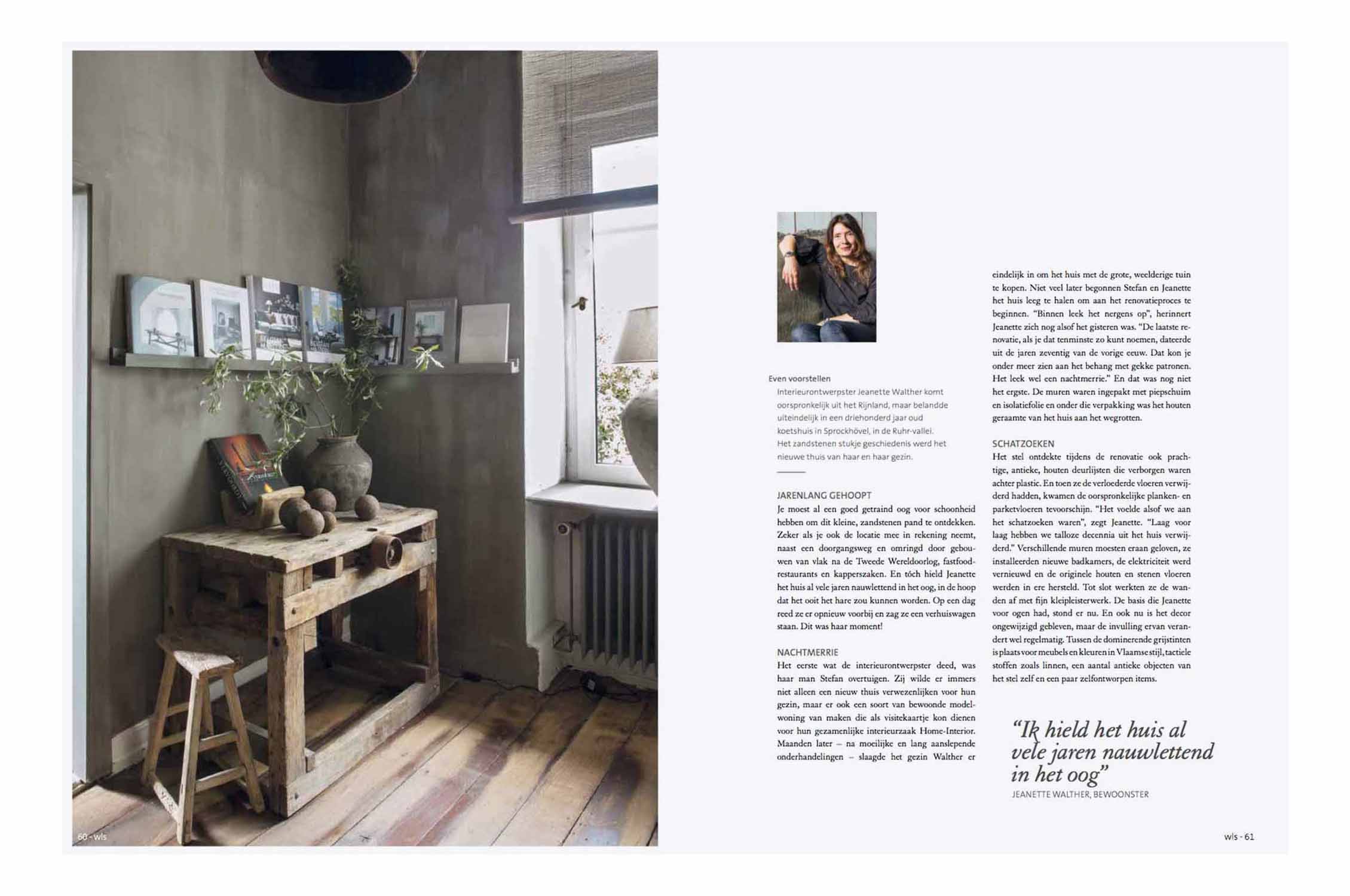 Magazin Wonen Belgien, Interior Design, Architektur, Architecture, Interieur, Wohnen, Living, Zeitschrift, Lifestyle