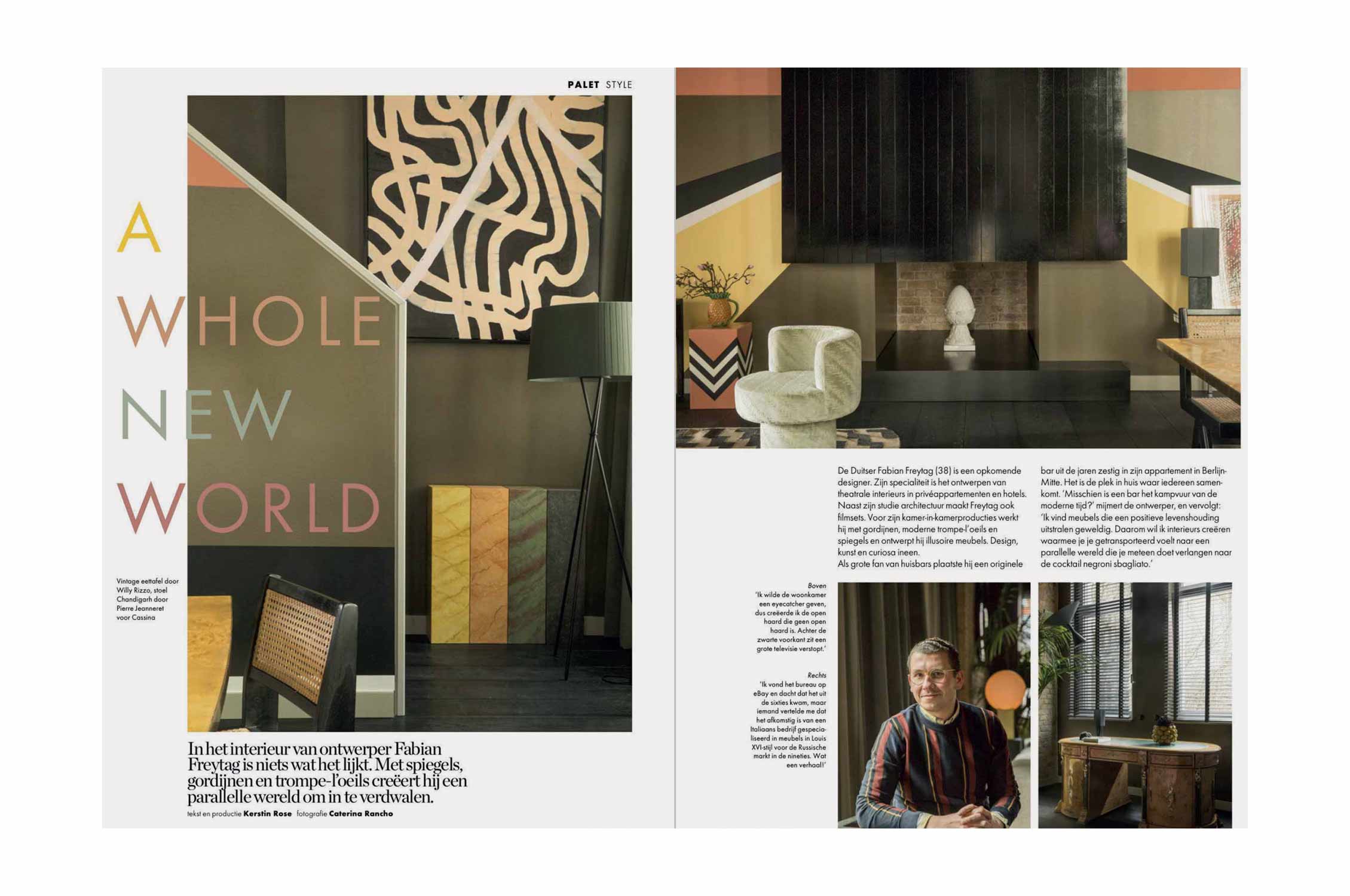 Elle Decoration France, Caterina Rancho