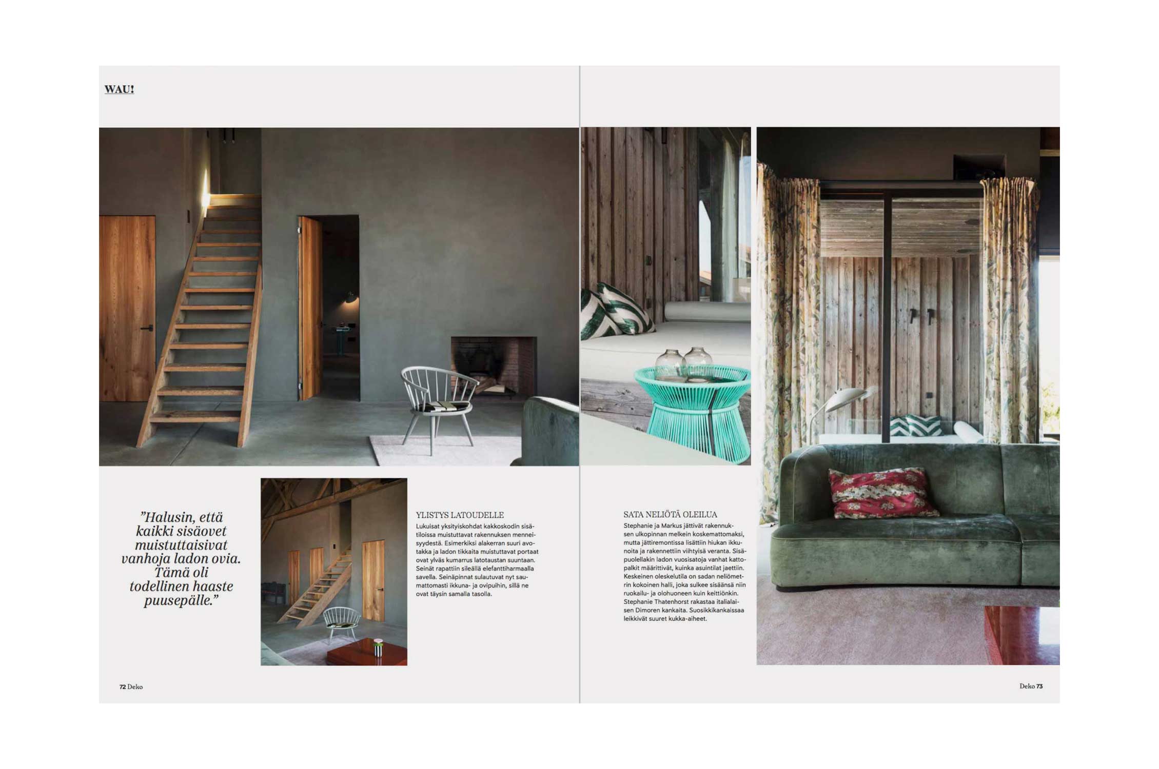 Deko Finnland, Caterina Rancho