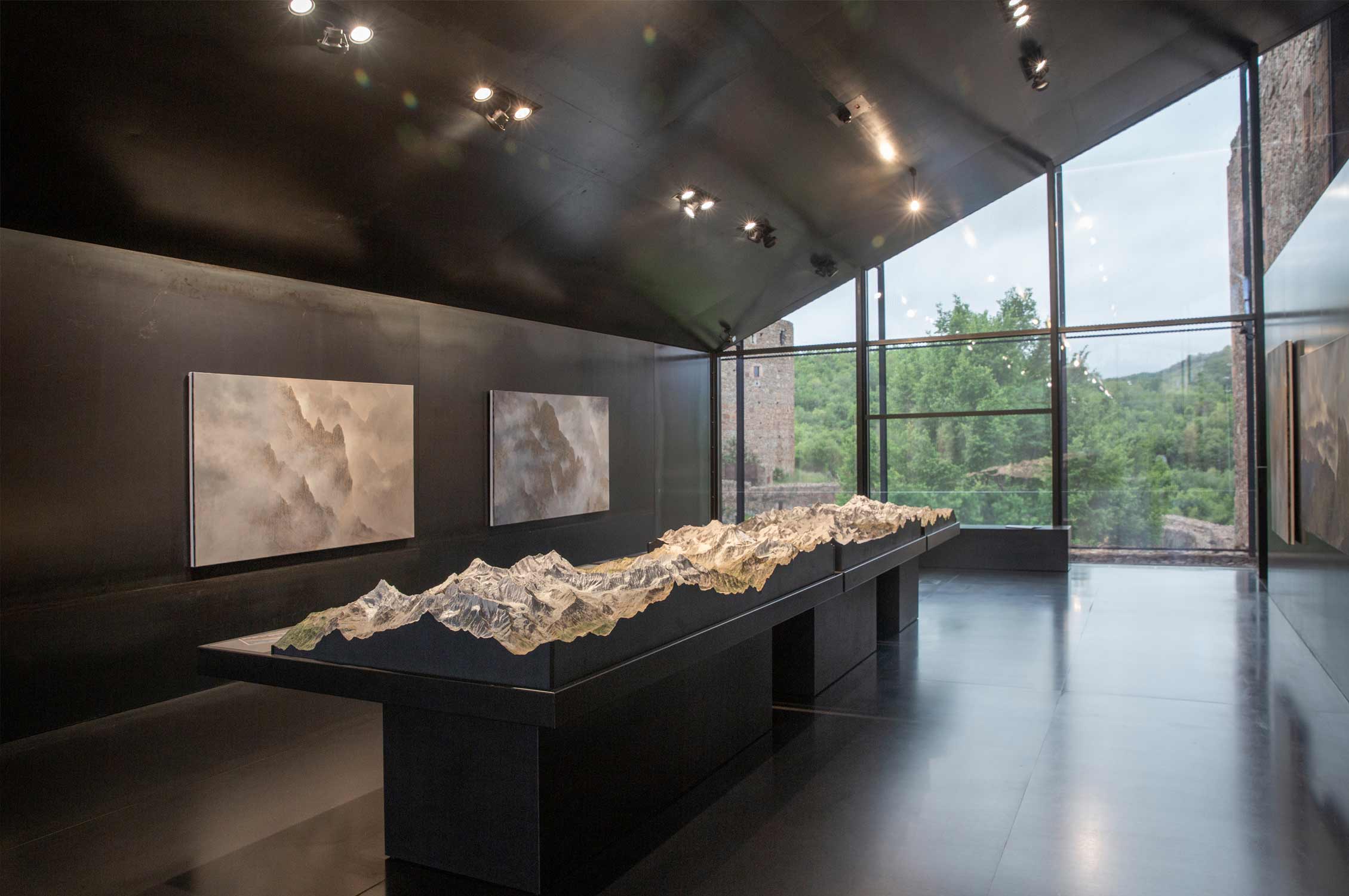 Messner Mountain Museum, Bolzano, Italy, Museum, castle, Schloss, Burg, Reinhold Messner, Magdalena Messner, Firmian, Sigmundskron, Berge, Alpen, Ausstellung, Kunst, Bergsteigen, Hiking