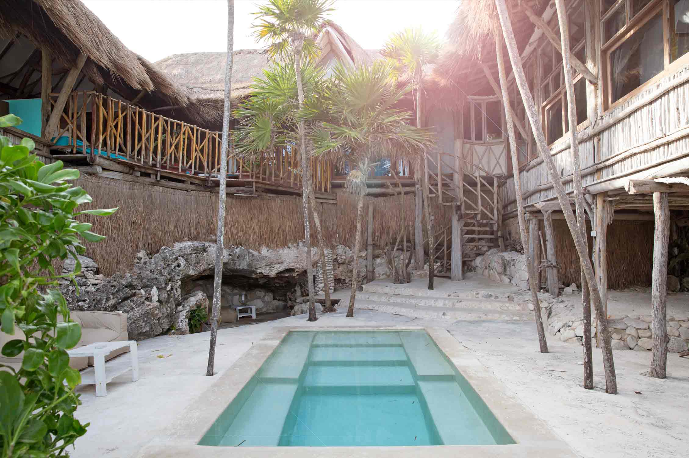 Beach Club Carmen del Playa, Mexico,  Gardening, Garten, Pflanzen, Plants, Outdoor, Draußen, grün, green, grüner Daumen, green Thumb, Tradition, Tradition, traditionell, traditional, tropical, glamping, Strandclub