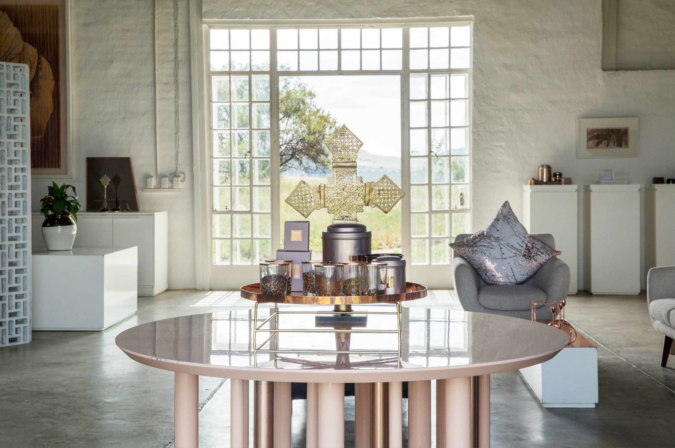 Tea company in the Cradle of Mankind, South Africa, Wiege der Menschheit, Tee Firma, Blend