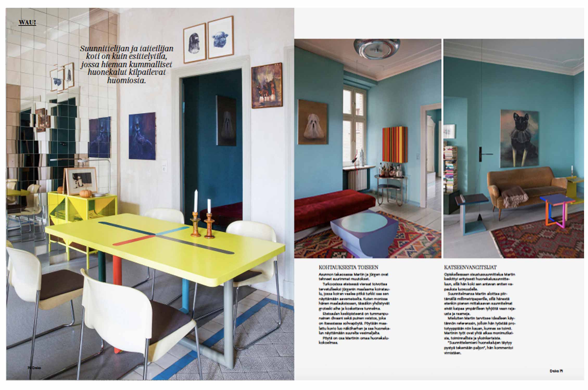 Couple apartment Wedding, Interior Design, Interieur, Ausstattung, Living, Wohnen, Style, cozy home, colors, Strong Colors, Starke Farben, Smooth Lightening, Berlin